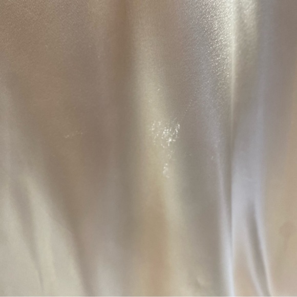 Vtg Bebe Slip Dress Womens M Midi Drape Neckline Satin 90s Grunge Y2K whimsy - Picture 8 of 11